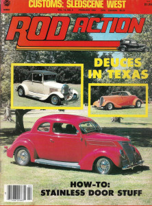 ROD ACTION 1984 FEB - TEXAS DUECES, '37 FORD CLUB COUPE, '39 CHEVY 2 DOOR